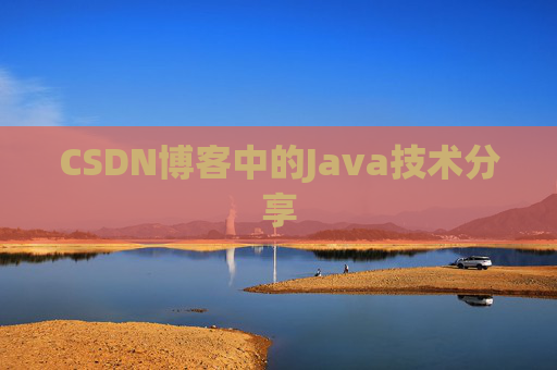 CSDN博客中的Java技术分享